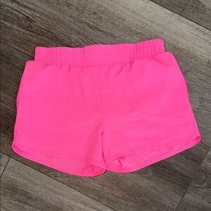 Vibrant Pink Girls Shorts